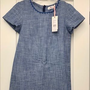 Girls Size 12 Vineyard Vines Chambray Dress